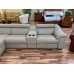 Floor Model Natuzzi Editions C072 Power Reclining Sectional With Power Headrest | Reduced Over 55% Now ONLY $3476.70