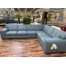 Brand New Model Natuzzi Editions C225 Leather Sectional And Chair (Stationary) | Reduced 50% Now Only $5473.90