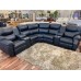 BEAUTIFUL It Has 4 Power Recliners Brand New Staris  POWER RECLINING LEATHER MATCH SECTIONAL ONLY $4617.76