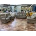 Chipley All Leather Reclining Sofa, Loveseat & Swivel Recliner Reduced 65% ONLY $7043.68