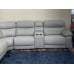 Pilot Power Reclining Leather Sectional With Power Headrest