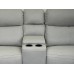 Pilot Power Reclining Leather Sectional With Power Headrest