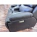 Brand New Kendra Power Reclining Leather Console Loveseat With Power Headrest Reduced 70%