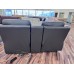 Brand New Kendra Power Reclining Leather Console Loveseat With Power Headrest Reduced 70%