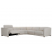 Jax Power Reclining Leather Sectional With Power Headrest