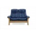 Stressless Windsor High Back Loveseat in Blue