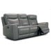 Vienna Power Reclining Leather Sofa or Set With Power Headrest