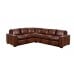 Alta Leather Sectional full shot 2