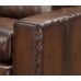 Alta Leather Sectional closeup arm