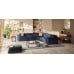 Natuzzi Editions B817 Solare Power Reclining Leather Sectional | Adjustable Headrest