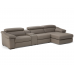 Natuzzi Editions B901 Gioia Leather Sectional | Adjustable Headrest