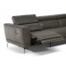 Natuzzi Editions C106 Tranquillita Power Reclining Leather Sofa |  Adjustable Headrest