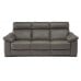 Natuzzi Editions C126 Estremo Power Reclining Leather Sofa or Set with Power Tilt Headrest