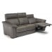 Natuzzi Editions C126 Estremo Power Reclining Leather Sofa or Set with Power Tilt Headrest