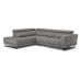 Natuzzi Editions C160 Lieto Stationary or Power Reclining Leather Sectional