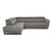 Natuzzi Editions C160 Lieto Stationary or Power Reclining Leather Sectional