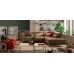 Natuzzi Editions C160 Lieto Stationary or Power Reclining Leather Sectional