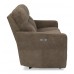 Camas Reclining Leather Sofa or Set with Power Tilt Headrest