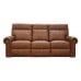 Camden Reclining Leather Sofa or Set - Available With Power Tilt Headrest | Power Lumbar