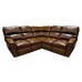 New Bern Reclining Leather Sectional - Available with Power Recline | Power Lumbar