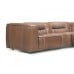 Perugia Leather Sectional