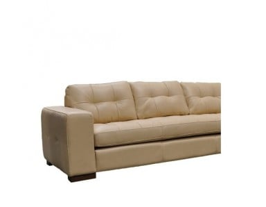 Omnia Peninsula Leather Sofa or Set | Bench Seating