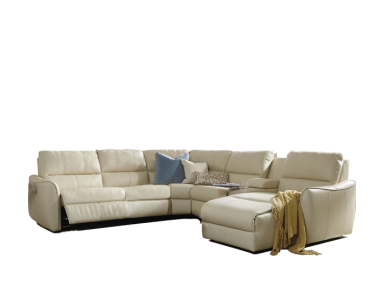 Larsen Bay Power Reclining Leather Sectional