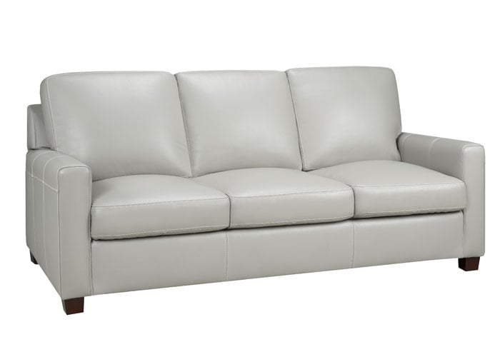 metro leather sofa bed set
