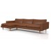 Quest Leather Sectional