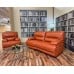 Cardinal Power Reclining Leather Sofa