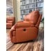 Cardinal Power Reclining Leather Sofa