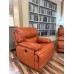 Cardinal Power Reclining Leather Sofa