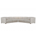 Jax Power Reclining Leather Sectional With Power Headrest