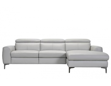 Lexa Power Reclining Leather Sectional