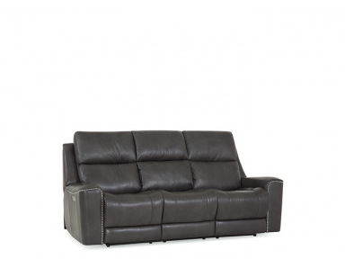 Tifton Power Reclining Leather Sofa or Set - Available With Power Tilt Headrest | Power Lumbar