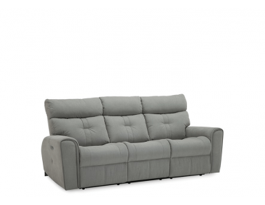 McGrath Power Reclining Leather Sofa or Set with Power Tilt Headrest