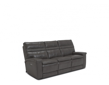 Toledo Power Reclining Leather Sofa or Set - Available With Power Tilt Headrest | Power Lumbar