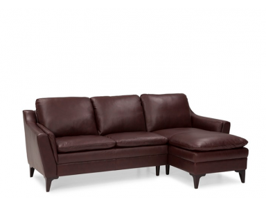 Silvia Leather Sectional