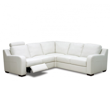 Salento Leather Power Reclining Sectional