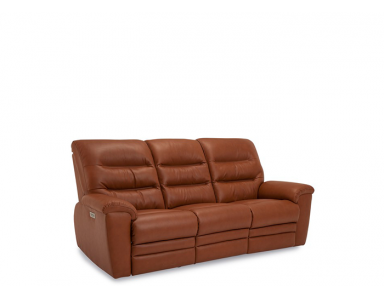 Kaylee Power Reclining Leather Sectional - Available With Power Headrest | Power Lumbar