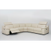 Alyssum Power Reclining Leather Sectional With Power Adjustable Headrest