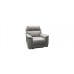 Crawford Power Reclining Leather Sectional With Power Tilt Headrest