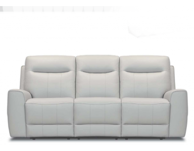 Milano Power Reclining Leather Sofa or Set With Power Headrests