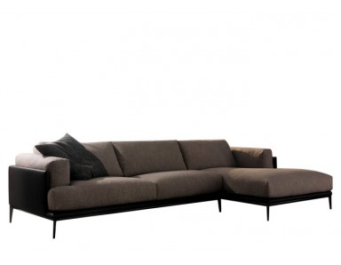 CHATEAU DAX Edo Leather Sectional