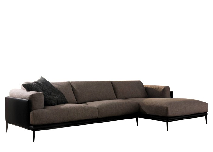 Chateau Dax Edo Leather Sectional