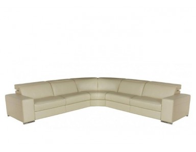 Tortino Power Reclining Leather Sectional