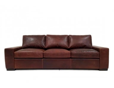 New River Oversized (Deep Seating) Leather Sofa or Set