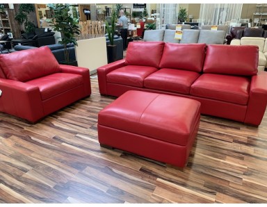 Brand New  Deep Seating New River 109 Sofa, Chair 1/2 & Jumbo Storage Ottoman Reduced 62% ONLY 5834.84