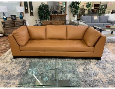 Brand New Century City Leather Sofa Reduced 60% Off -Plus Get An Extra 20% Off