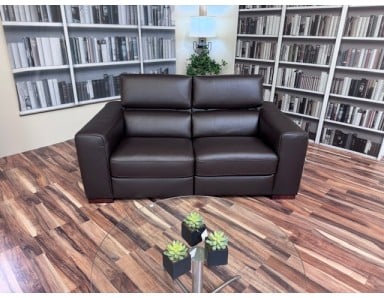 Brand New Natuzzi Editions B790 2 Seat Sofa with Manual Adj Headrest Reduced 50%
